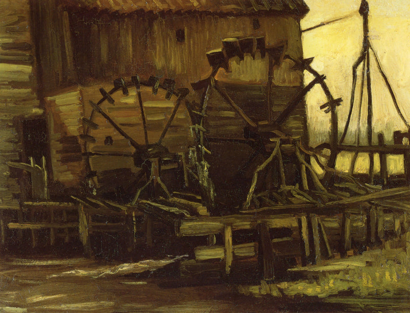 Gennepin vesimylly - Vincent van Gogh