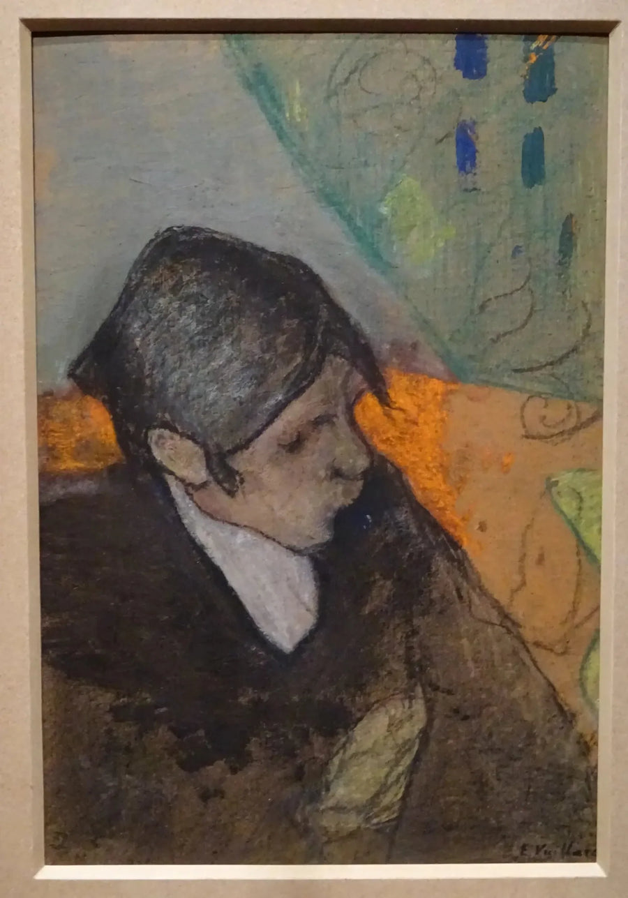 Roussel à la mèche noire - Édouard Vuillard