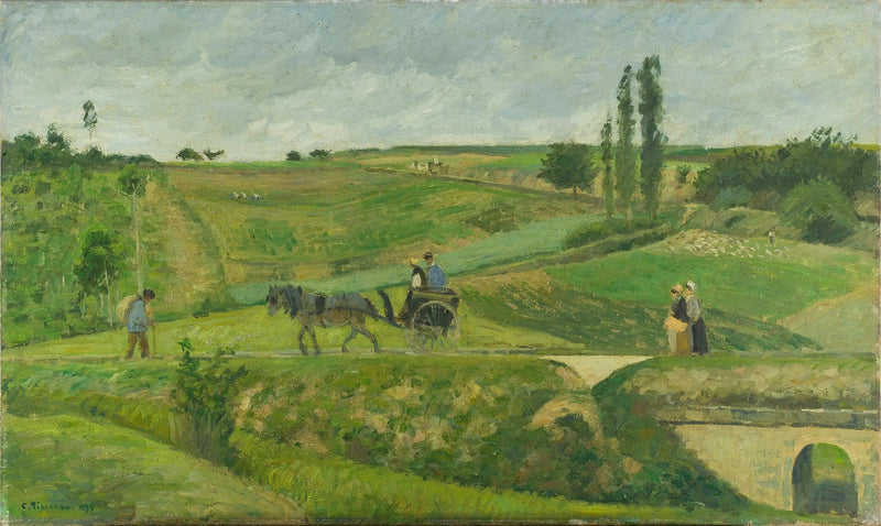 Enneryn tie - Camille Pissarro