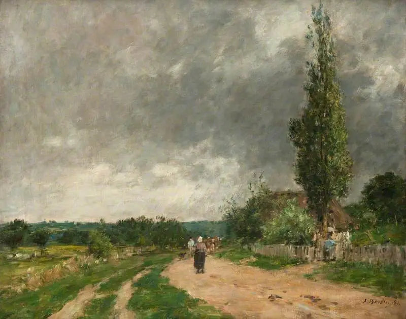 Deauville-tie - Eugène Boudin
