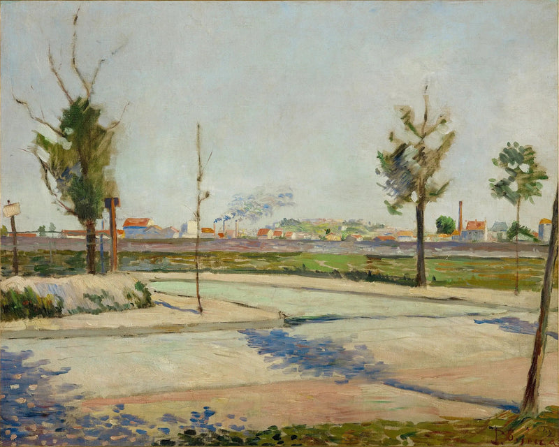 Gennevilliersin tie - Paul Signac