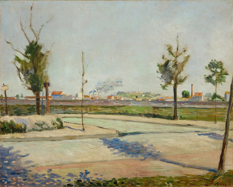 Gennevilliersin tie - Paul Signac
