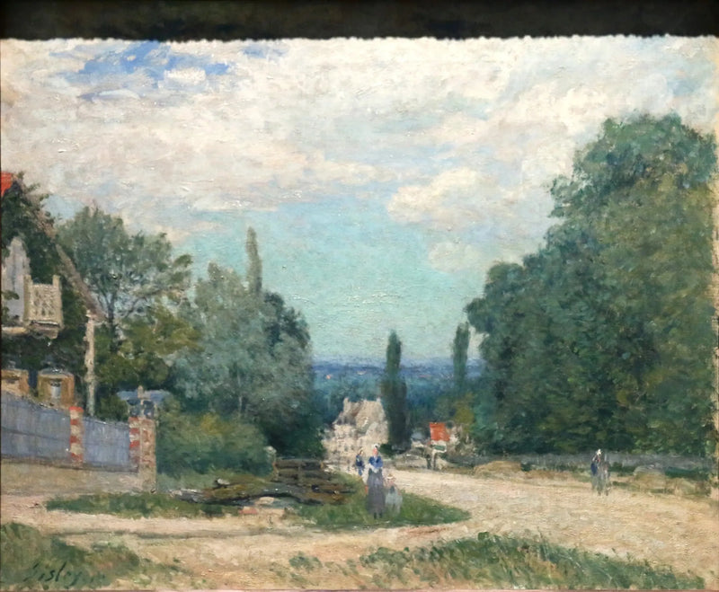 Louveciennesin reitti - Alfred Sisley
