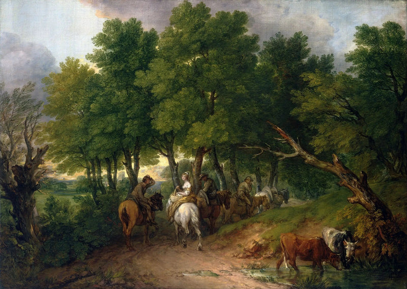 Markkinatie - Thomas Gainsborough