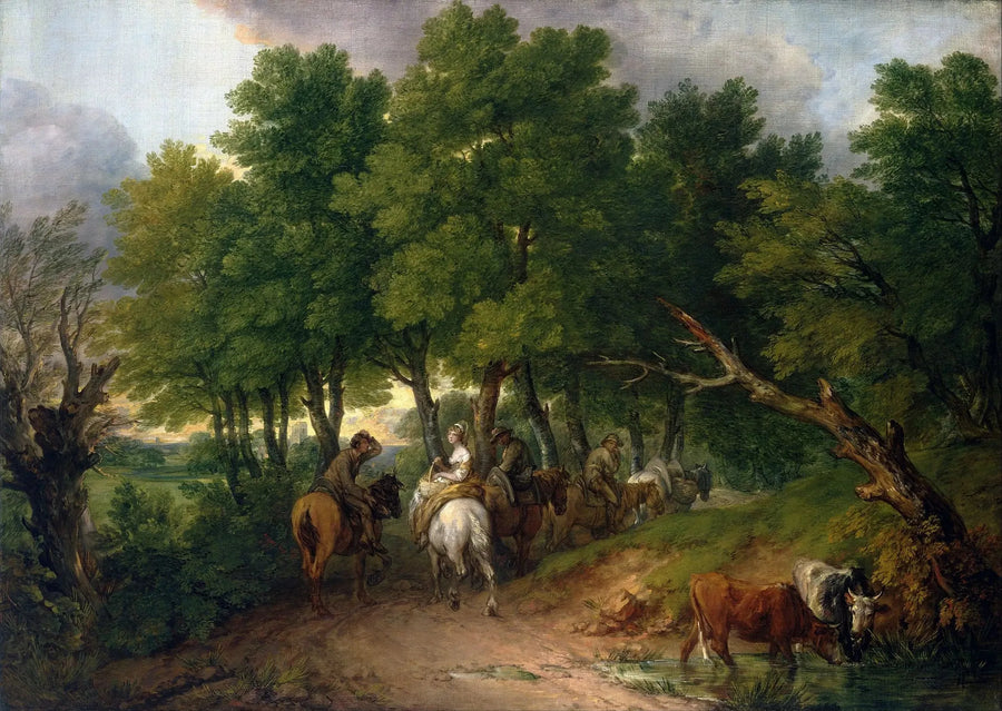 Markkinatie - Thomas Gainsborough
