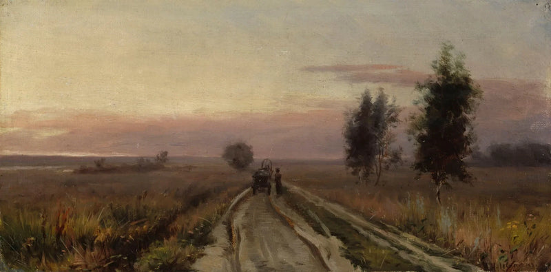 Kyläntie - Isaac Levitan