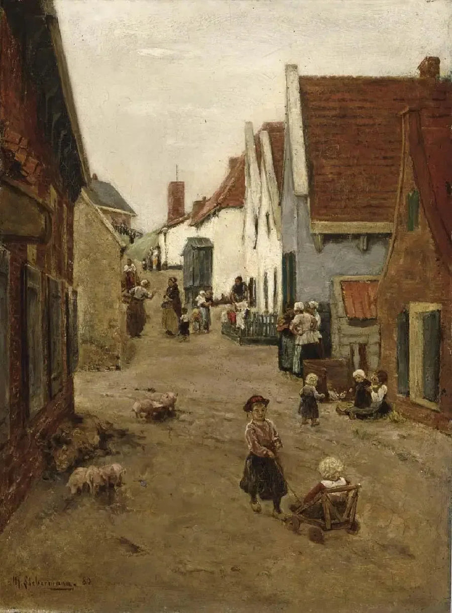 Hollannin kyläntie / Zandvoortin katu - Max Liebermann