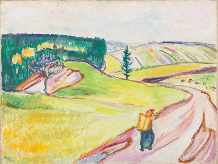 Reitti Thüringenissä - Edvard Munch