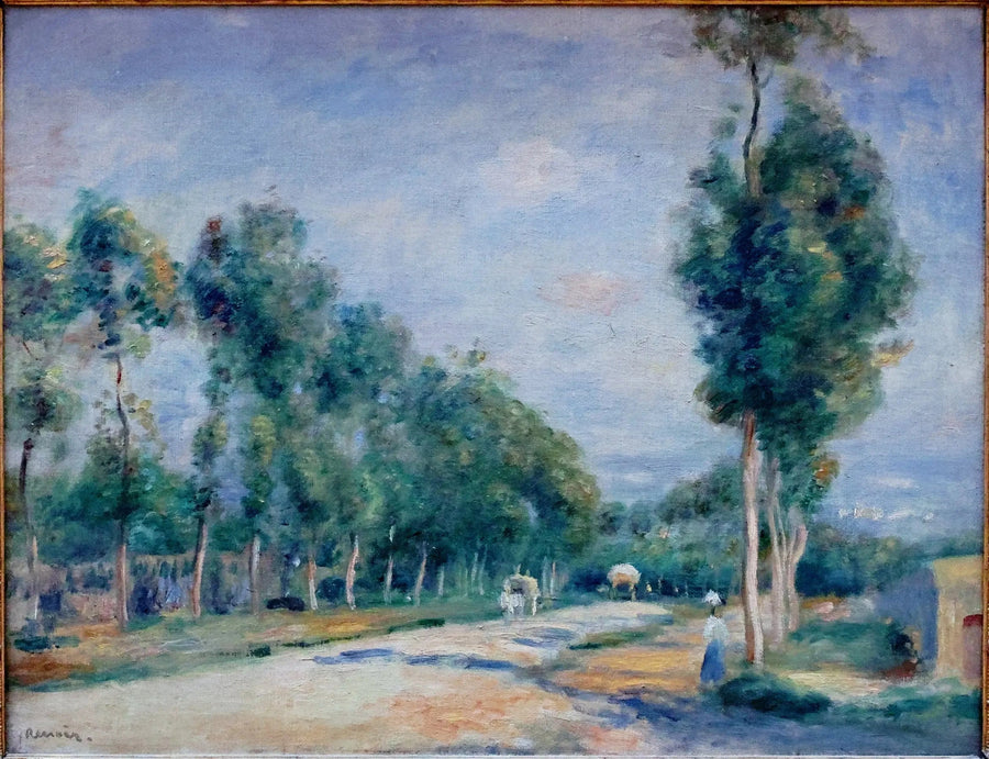 Versaillesin tie Louveciennesiin - Pierre-Auguste Renoir