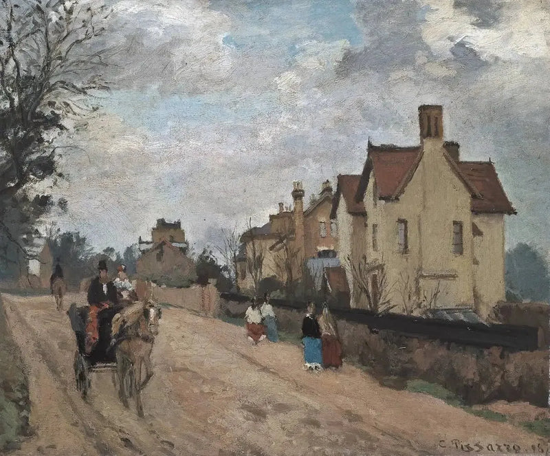 Rue Upper Norwood - Camille Pissarro