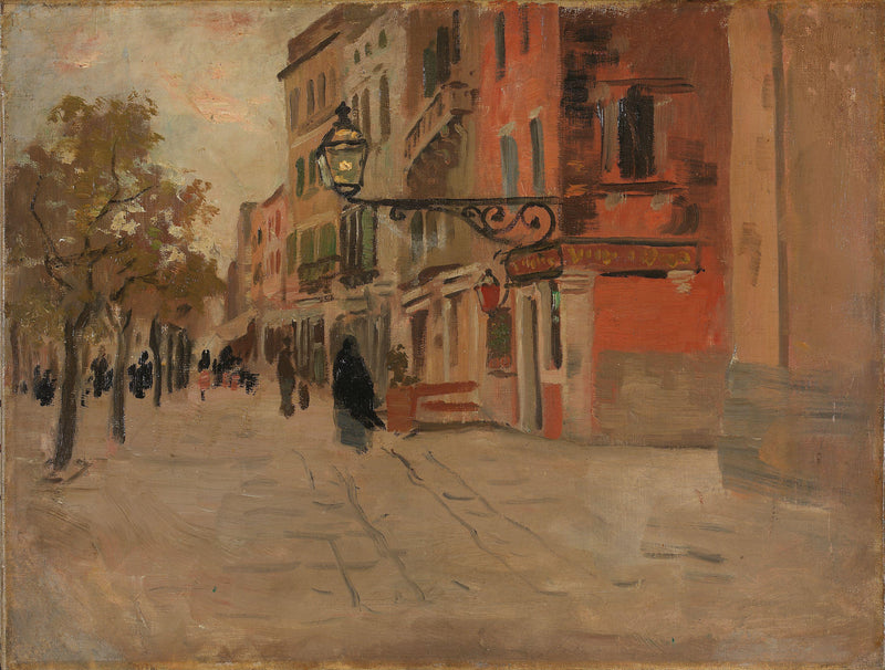 Katu Venetsiassa - Frits Thaulow