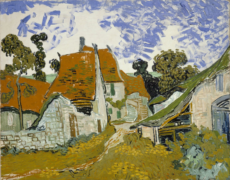 Rue Auvers-sur-Oise - Vincent van Gogh