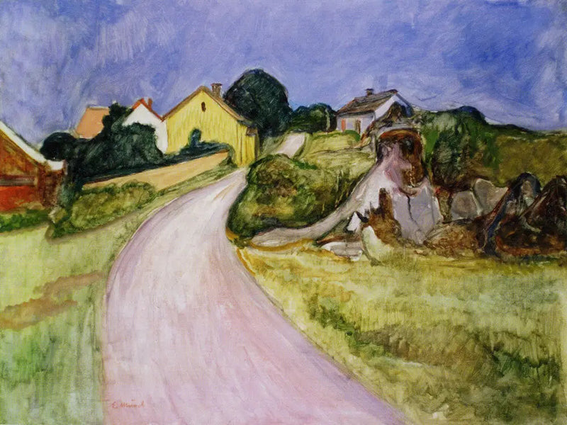 Åsgårdstrandin katu - Edvard Munch