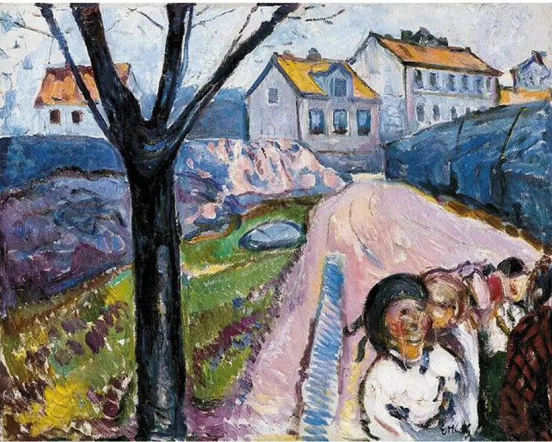 Kragerø katu - Edvard Munch