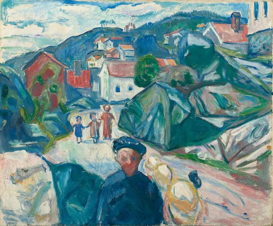 Kragerø katu - Edvard Munch