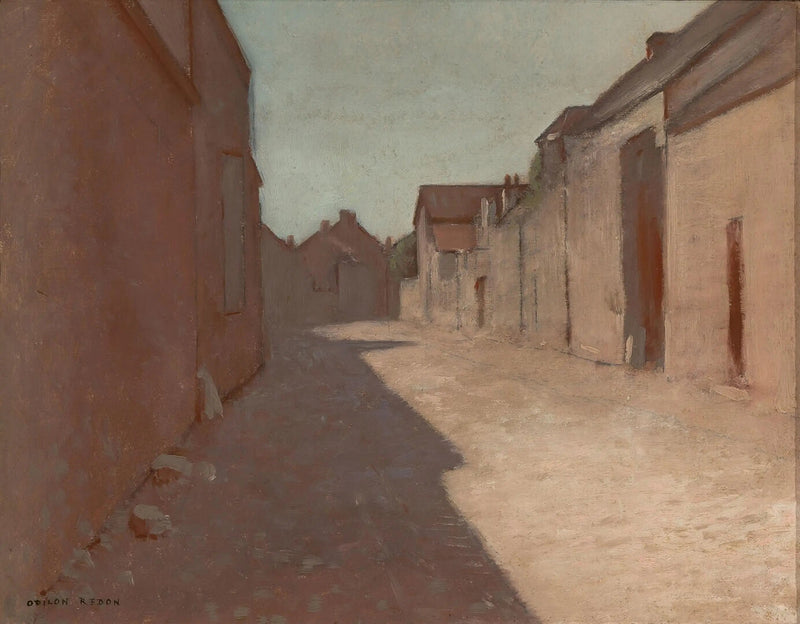 Kylän katu - Odilon Redon