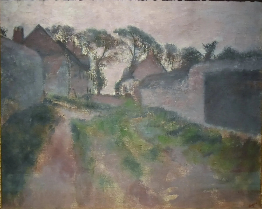 Kylätie. Saint-Valéry-sur-Somme - Edgar Degas