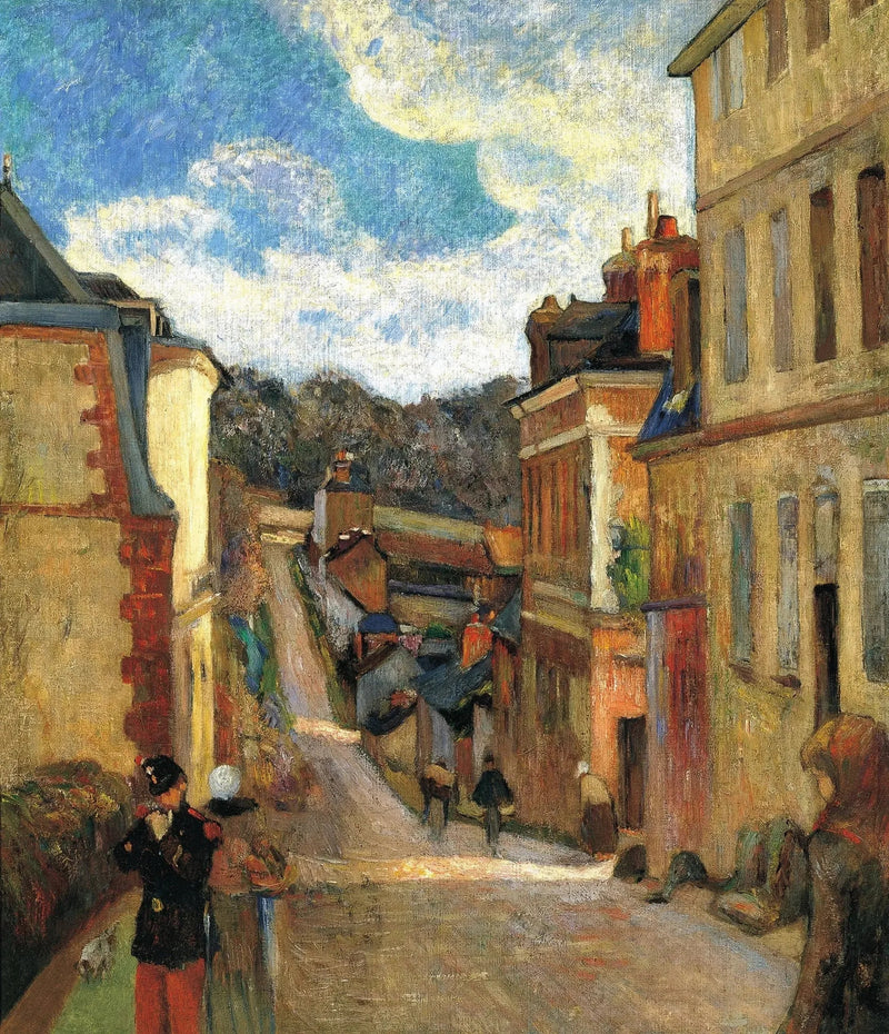 Rue Jouvenet Rouenissa - Paul Gauguin