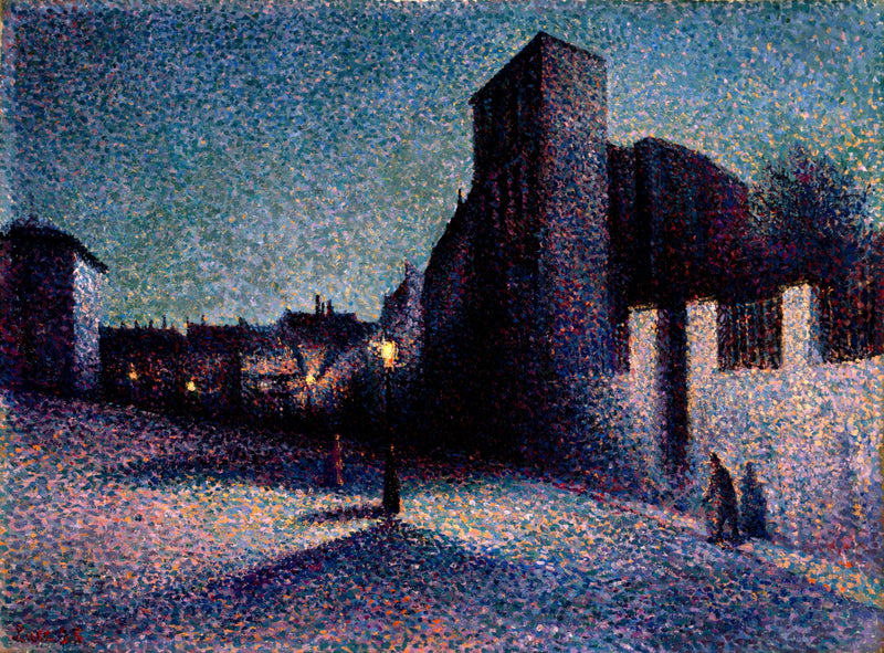 Rue Ravignan, Pariisi - Maximilien Luce