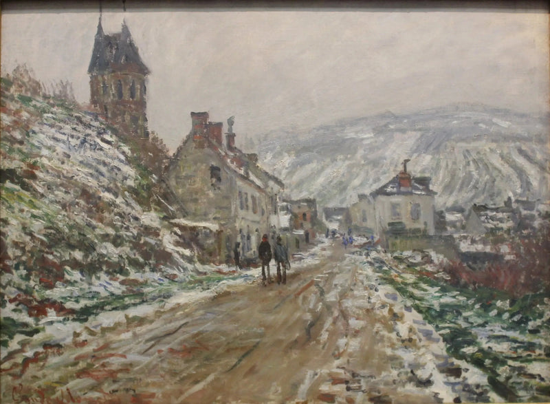 Kyläkatu Vétheuil W510 - Claude Monet
