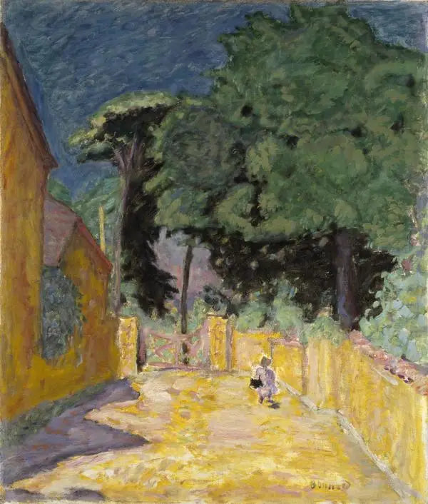 Katu Vernonnet'ssa [Ruelle à Vernonnet] - Pierre Bonnard