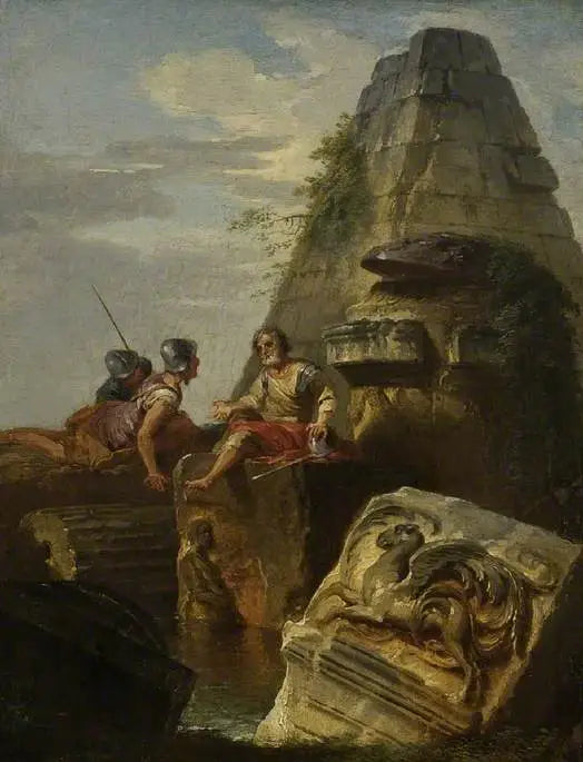 Rauniot figuureilla - Giovanni Paolo Panini