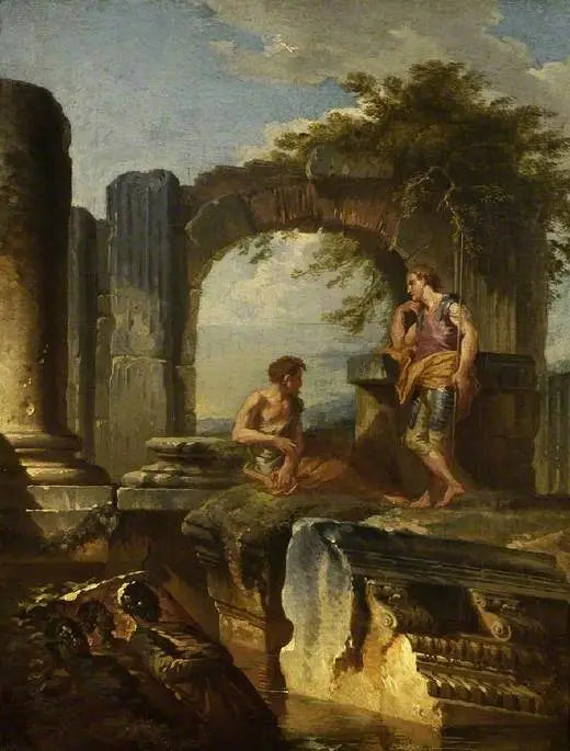 Rauniot figuureilla - Giovanni Paolo Panini