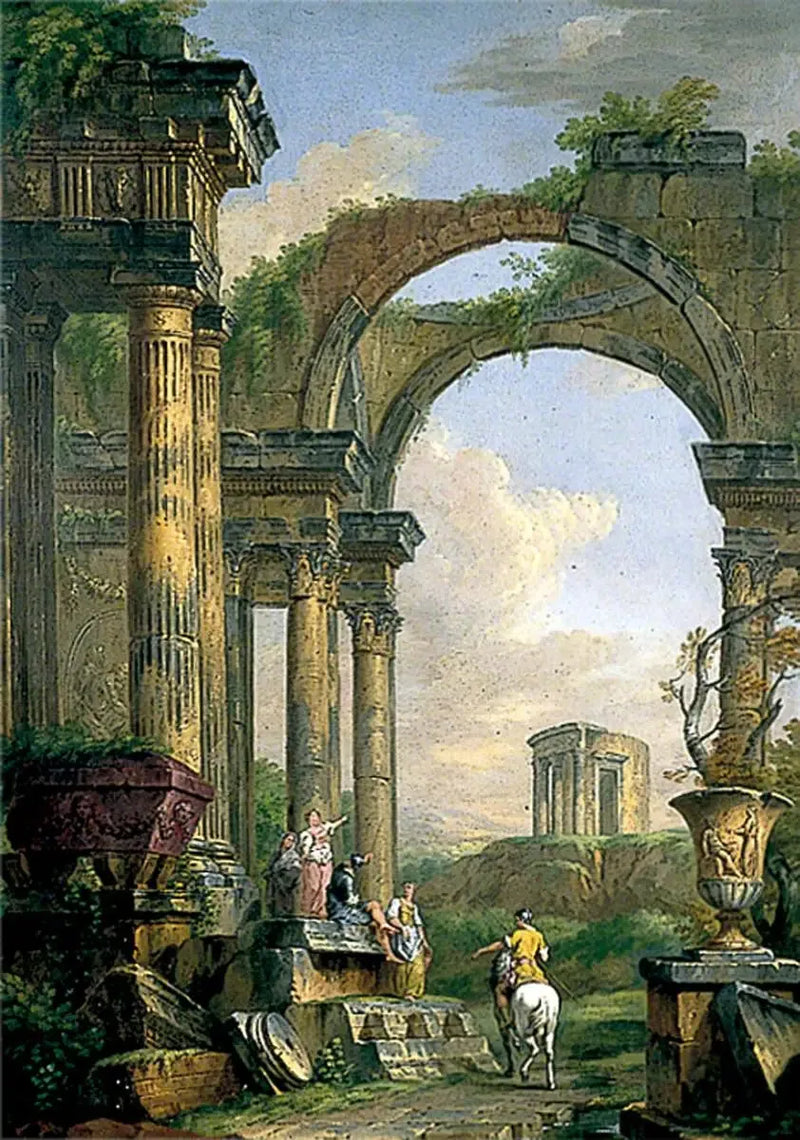 Klassiset rauniot - Giovanni Paolo Panini