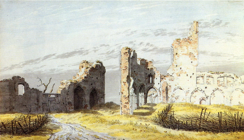 Eldenan luostarin rauniot - Caspar David Friedrich