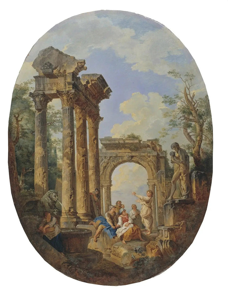 roomalaiset rauniot - Giovanni Paolo Panini