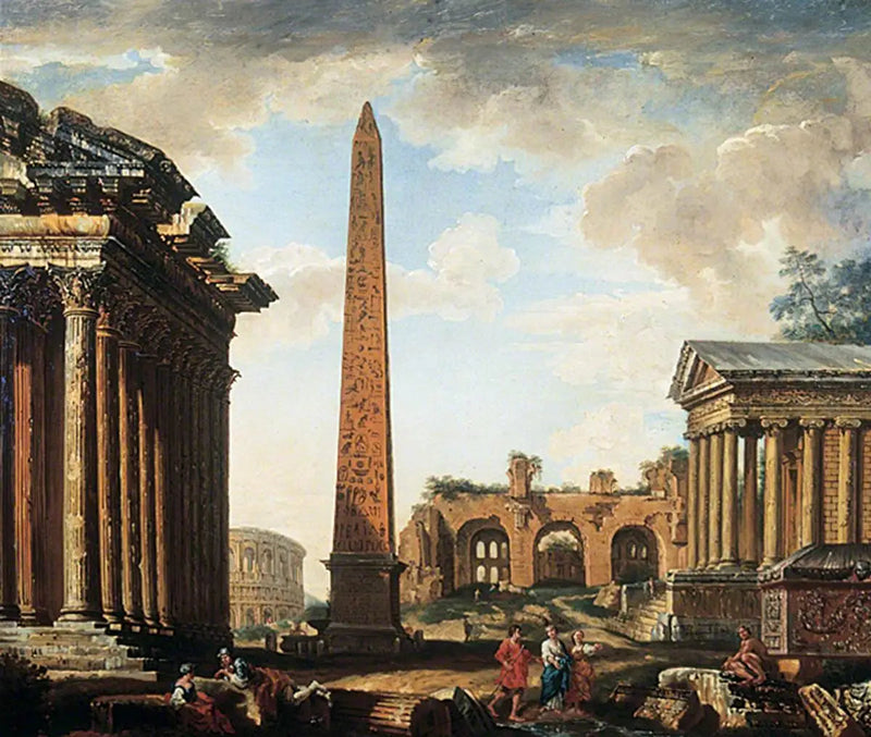 roomalaiset rauniot - Giovanni Paolo Panini