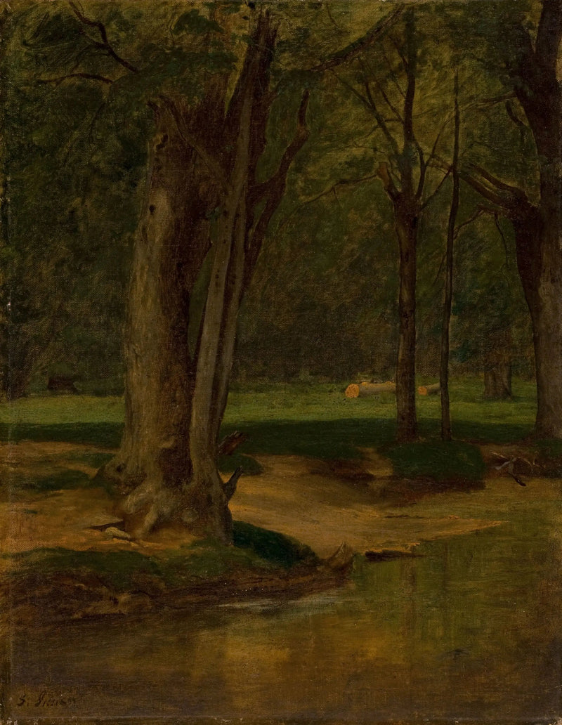 Taimenjoen, North Conway - George Inness
