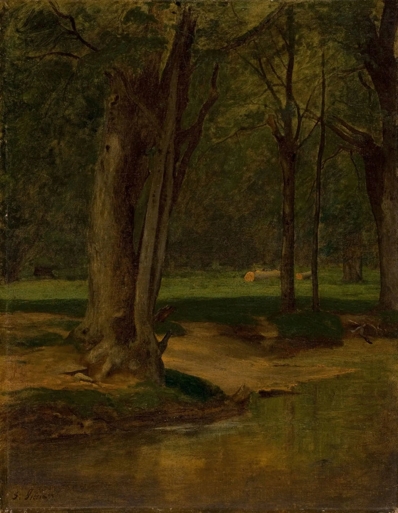 Taimenjoen, North Conway - George Inness
