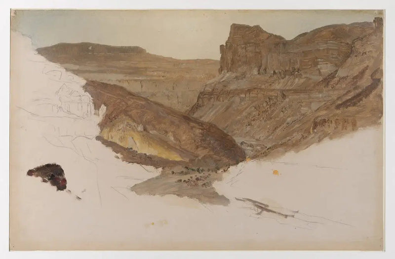 Vuoristokuru, Jemenin laakso, Palestiina - Frederic Edwin Church