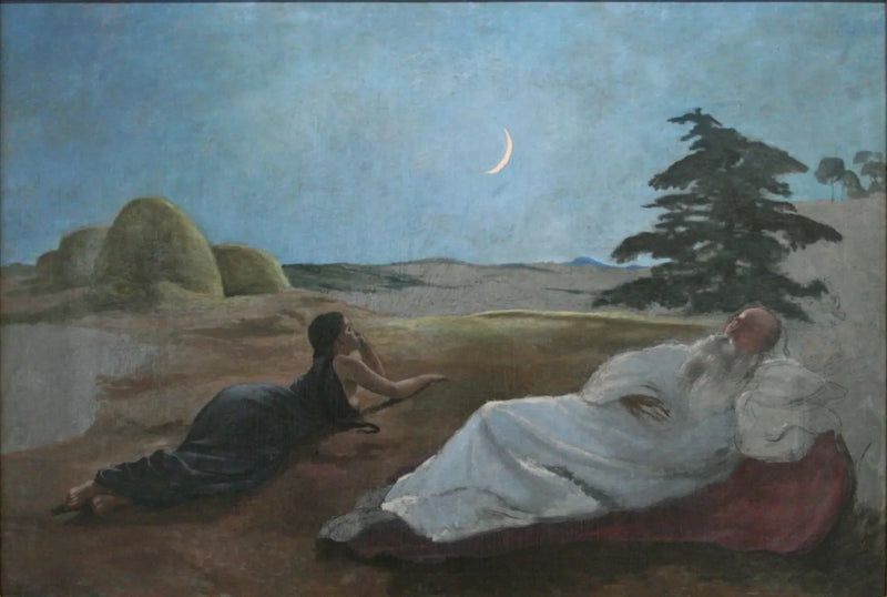 Ruth ja Booz - Frédéric Bazille