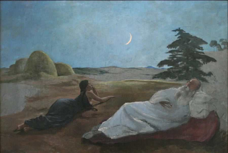 Ruth ja Booz - Frédéric Bazille