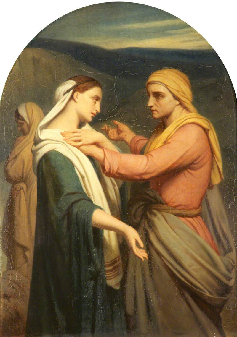 Ruth ja Noomi - Ary Scheffer