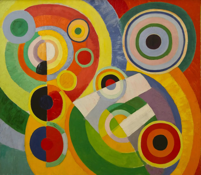 Rytmi, elämänilo - Robert Delaunay