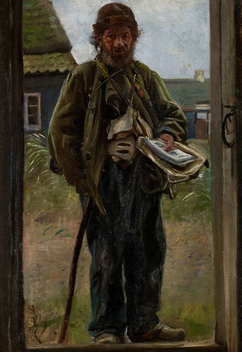 S��ren Bondhagen myy balladeja. -Michael Peter Ancher