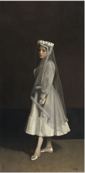 Hänen ensimmäinen ehtoollinen - John Lavery