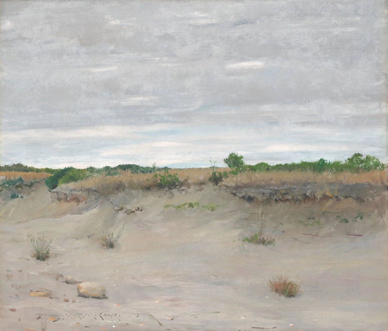 Tuulessa huojuvat hiekat - William Merritt Chase