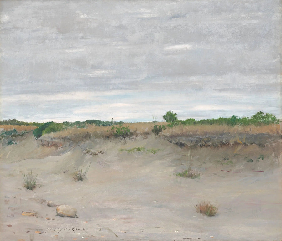 Tuulessa huojuvat hiekat - William Merritt Chase