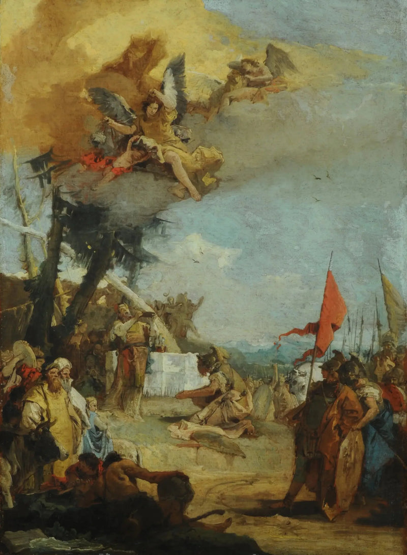 Melkisedekin uhrilahja - Giovanni Battista Tiepolo