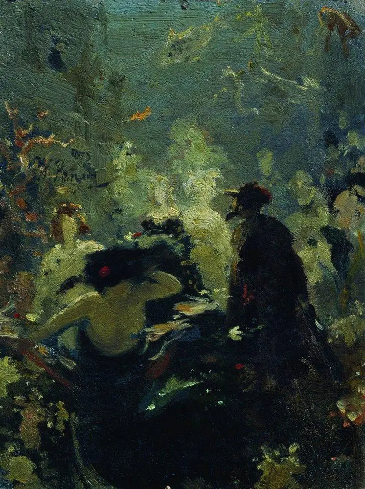 Sadko merenalaisessa valtakunnassa. - Ilya Repin