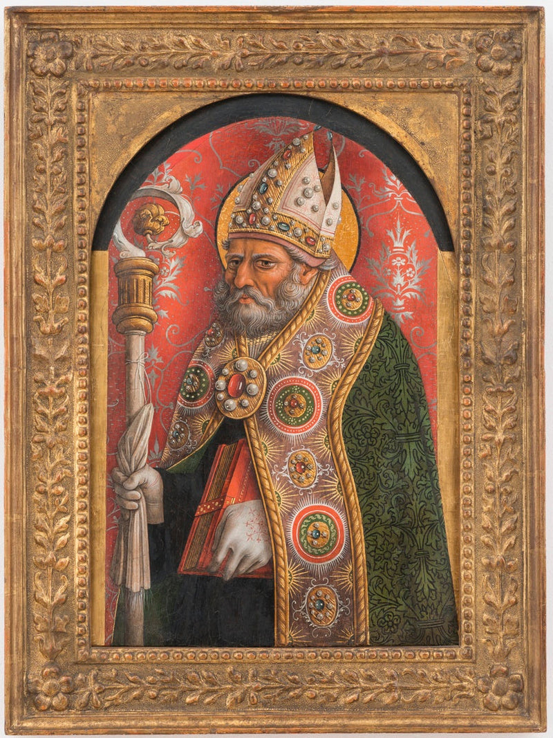 Pyhä Ambrosius - Carlo Crivelli