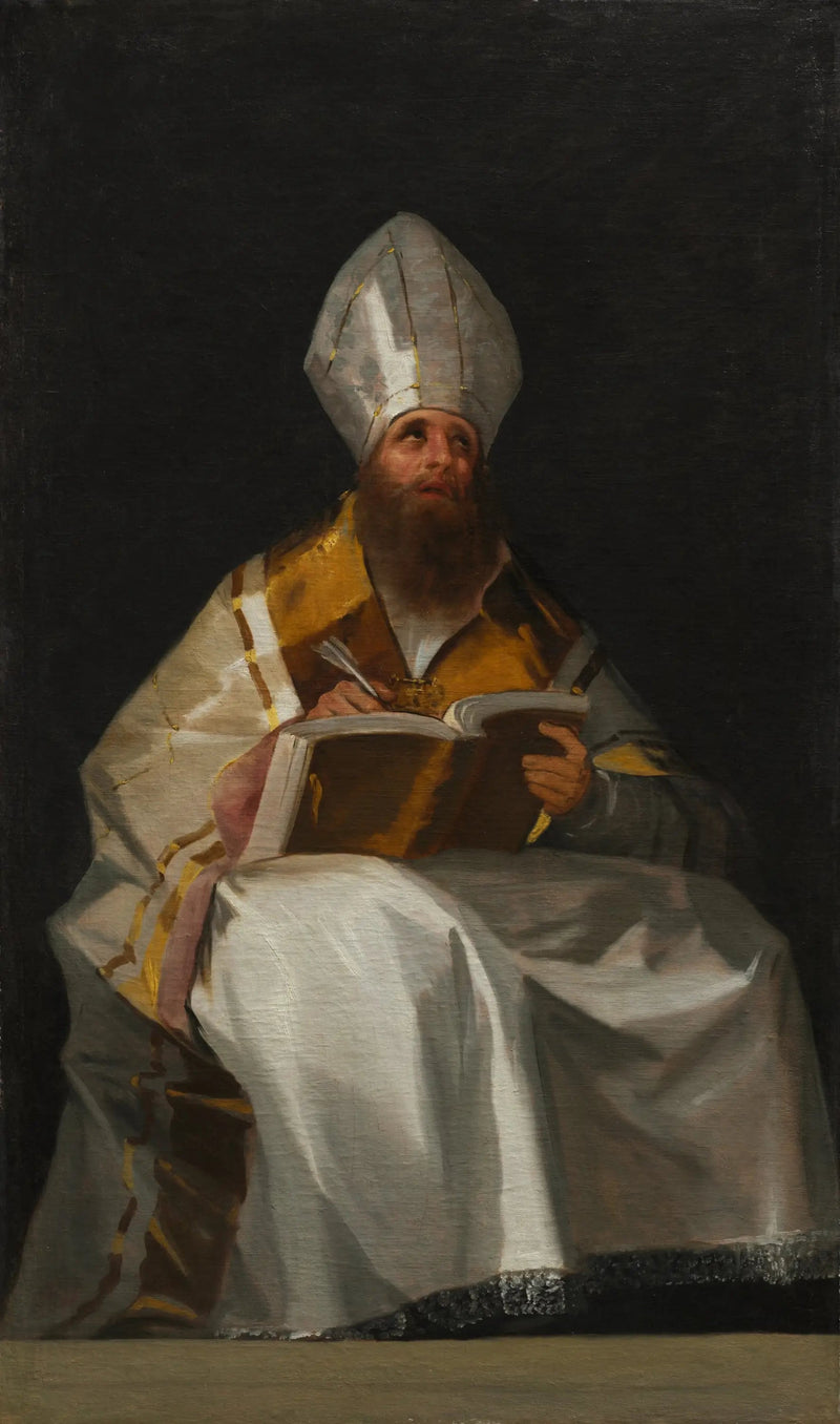 Pyhä Ambrosius - Francisco de Goya