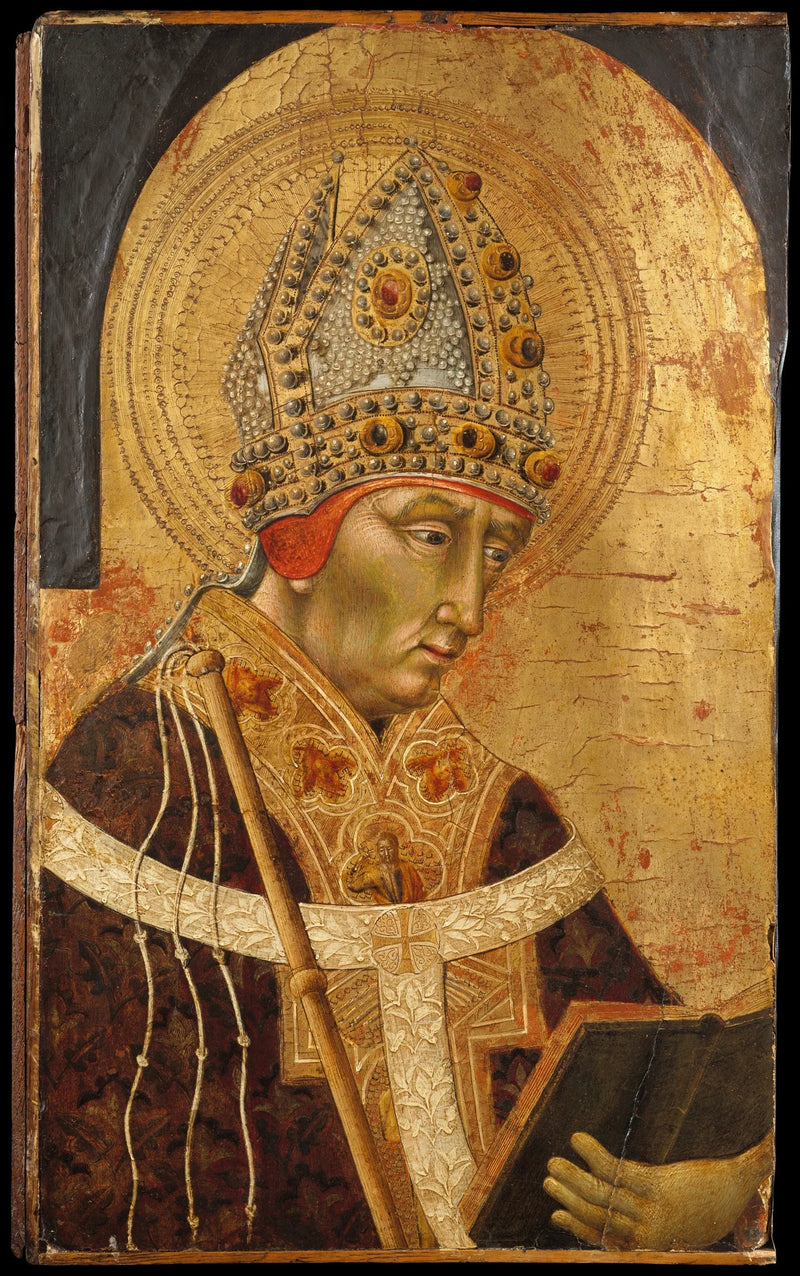 Pyhä Ambrosius - Giovanni di Paolo