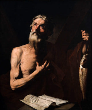 Saint André, kalastajien suojeluspyhimys - Jusepe de Ribera