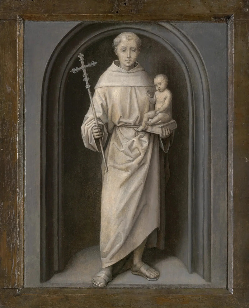 Pyhä Antoine de Padoue - Hans Memling