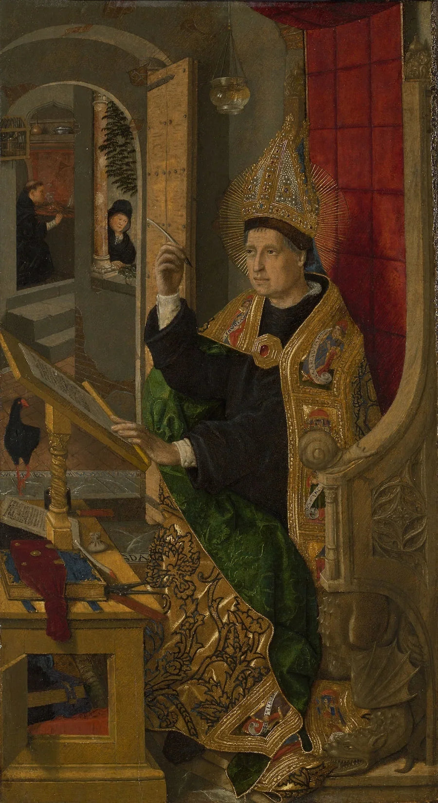 Pyhä Augustinus - Bartolomé Bermejo